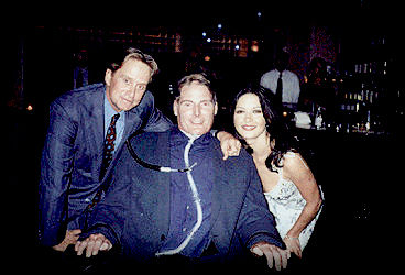 Christopher Reeve - Michael Doulas - Catherine Zeta-Jones